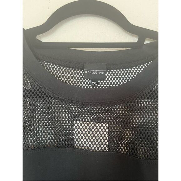 NWT - PSK Collective Remixed Long Sleeve Jersey Dress in Black - Picture 3 of 5